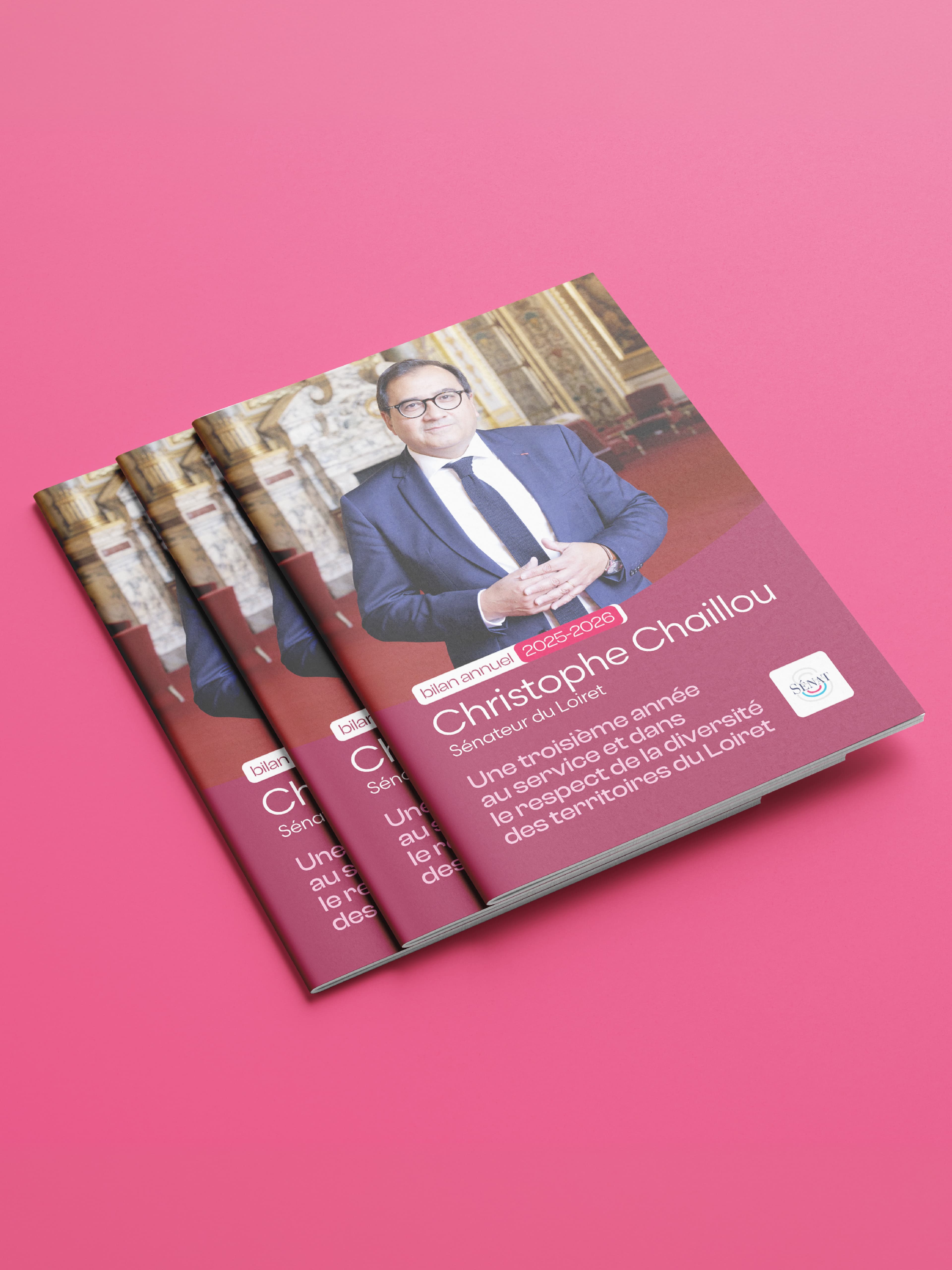 bilan annuel senateur Christophe Chaillou 2025-2026 couverture vertical